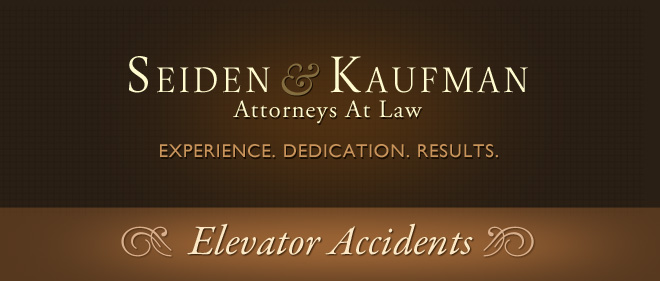 Elevator Accidents Seiden and Kaufman Attorneys at Law
