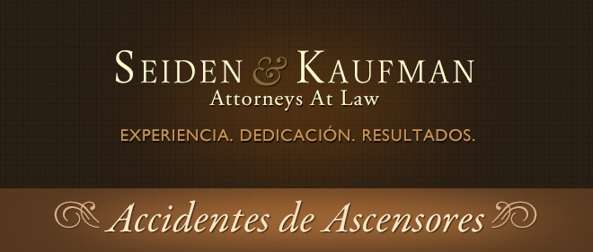 Elevator Accidents Seiden and Kaufman Attorneys at Law